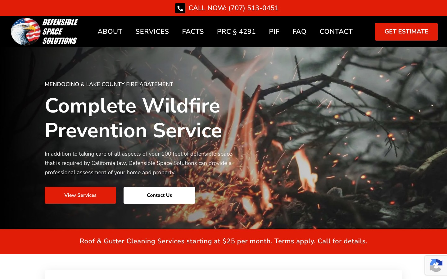 The current homepage